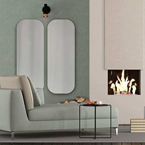 Quality Glass Frameless Mirror Home, 18 Inch By 36 Mirrors