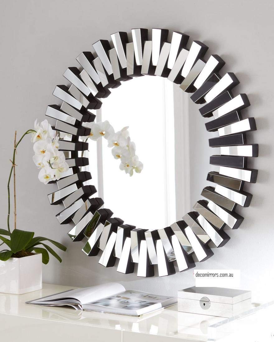 Buy Decorative Mirror (Set of 3 Mirrors) Online at Low Prices in India -  Amazon.in